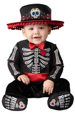 Day of the Dead Sugar Skull Cutie Infant Costume