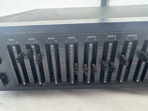 Vintage Onkyo Integra EQ-35 12 Band Stereo Graphic Equalizer AS IS CONDITION - Picture 4 of 16