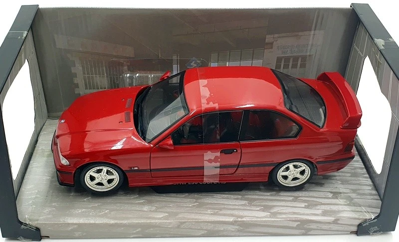 Solido 1/18 Scale Diecast S1803911 BMW E36 Coupe M3 1994 - Streetfighter Red - Image 4 of 4