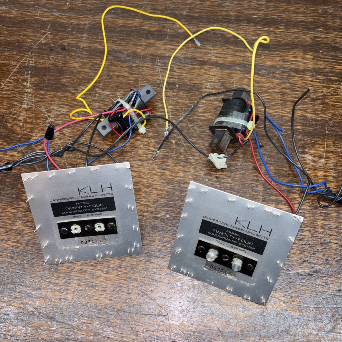 Kit Ricambio Crossover Per KLH Modello 24 – Condensatori A Pellicola MPT, Supertech