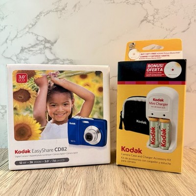 Kodak EasyShare CD82 12MP Compact Digital Camera & Battery Charger NEW Sealed