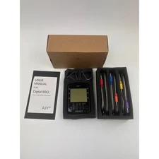 AJY Smart Wireless BBQ Thermometer Digital Meat Probe Set Brand New