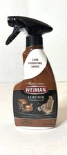 WEIMAN LEATHER CONDITIONER 3-IN-1 CLEANS CONDITIONS PROTECTS 12 FL OZ