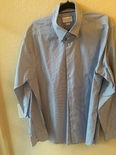 Charles Tyrwhitt Slim Fit Men s Dress Shirt 17/37 43/94cm Preowned Excellent C