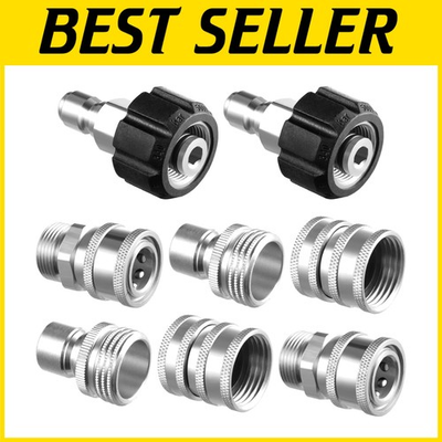 #ad #ad Stainless Steel Pressure Washer Adapter Set $67.13