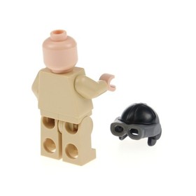 1x LEGO Minifigure Indiana Jones German Soldier Black Tricorn Hat 7620 iaj003