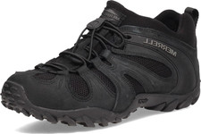 Merrell Men's Chameleon 8 Stretch Tactical Work Shoes, Waterproof Nubuck & Mesh 