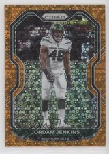 2020 Panini Prizm Orange Disco Prizm Jordan Jenkins #33 2l4