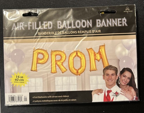 Anagram Air Filled Prom Balloon Banner