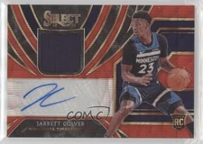 2019 Panini Select Rookie Jersey Red Wave Prizm Jarrett Culver #RJA-JCV Auto RC