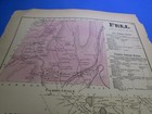 1873 FRANKLIN / FELL  TWP PA - ORIGINAL MAP  - A. POMEROY - VG — photo 3