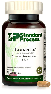Standard Process - Livaplex - 90 Capsules Exp 10-28-25 Gluten-Free