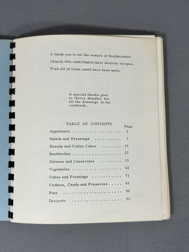 1970s Cookbook Southminster Presbyterian Church St. Louis, MO Favorite Recipes - Picture 2 of 11