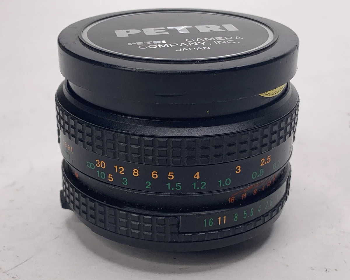 F/1.8 Camera Lenses Petri 55mm Focal for sale | eBay