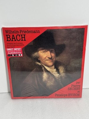 Lp Buddha Stil 1908 S 80 W.F. Bach Six Sonatas For Two Flutes Pierre Sechet Pene