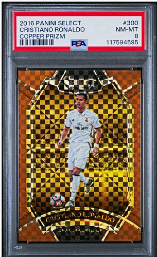 Panini 2016-17 Select Field Level Cristiano Ronaldo #300 Copper Prizm /49