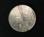 1922 Peace Liberty Head US 90% Silver Dollar