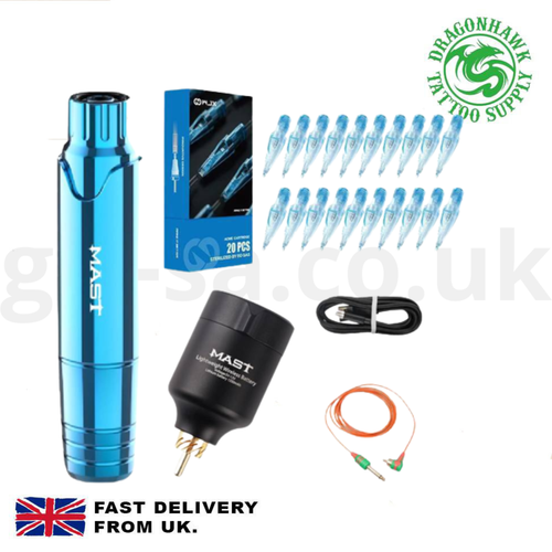 Dragonhawk Mast P10 Rotary Machine Pen Gun Wireless Battery T1 1350mAh 3-5 hours - Picture 6 of 91