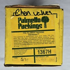Palmetto Packing TFE Filament Packing Seal 5/1" (1367H) 5 Foot, 5 Inches (65 In)