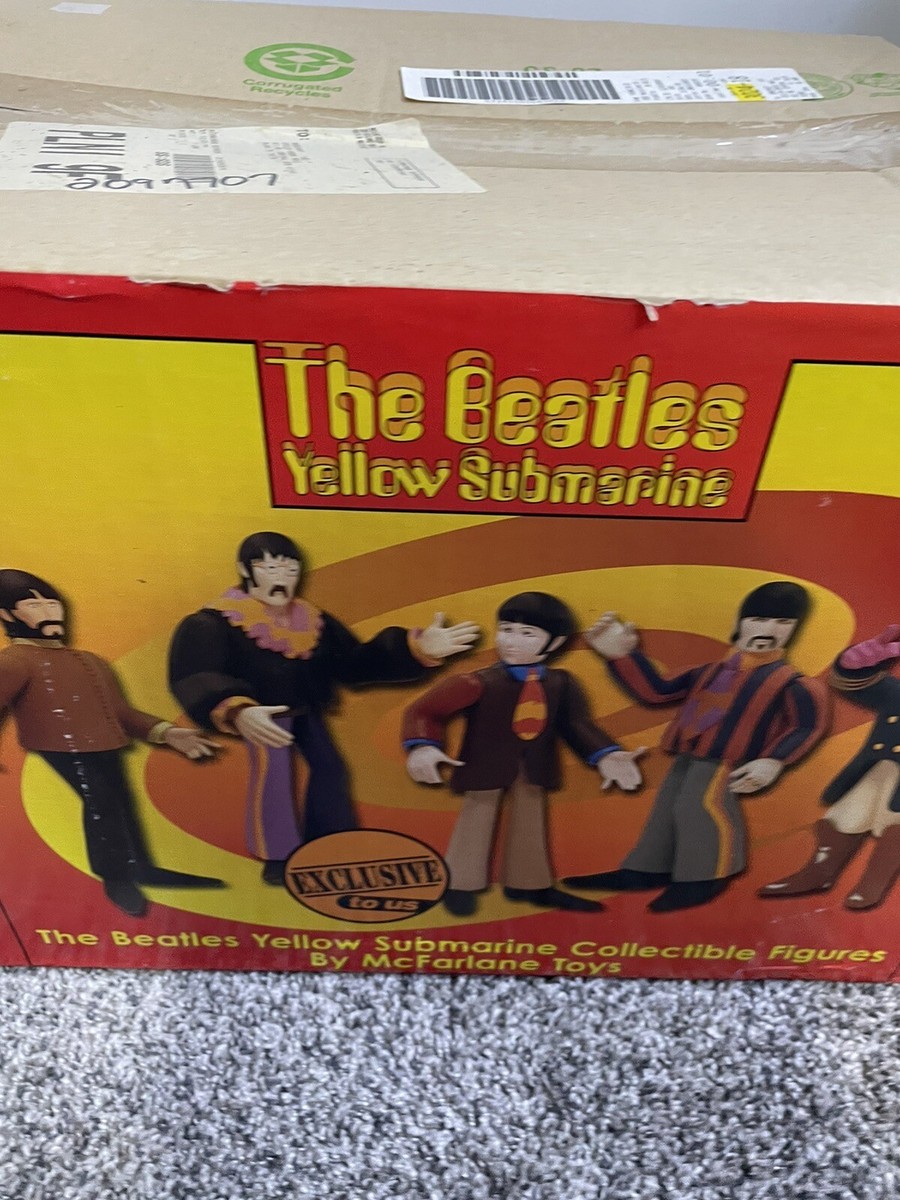 その他 the beatles yellow submarine figure set Beatles Yellow Submarine Figures Set w/Captain Fred w/Exclusive