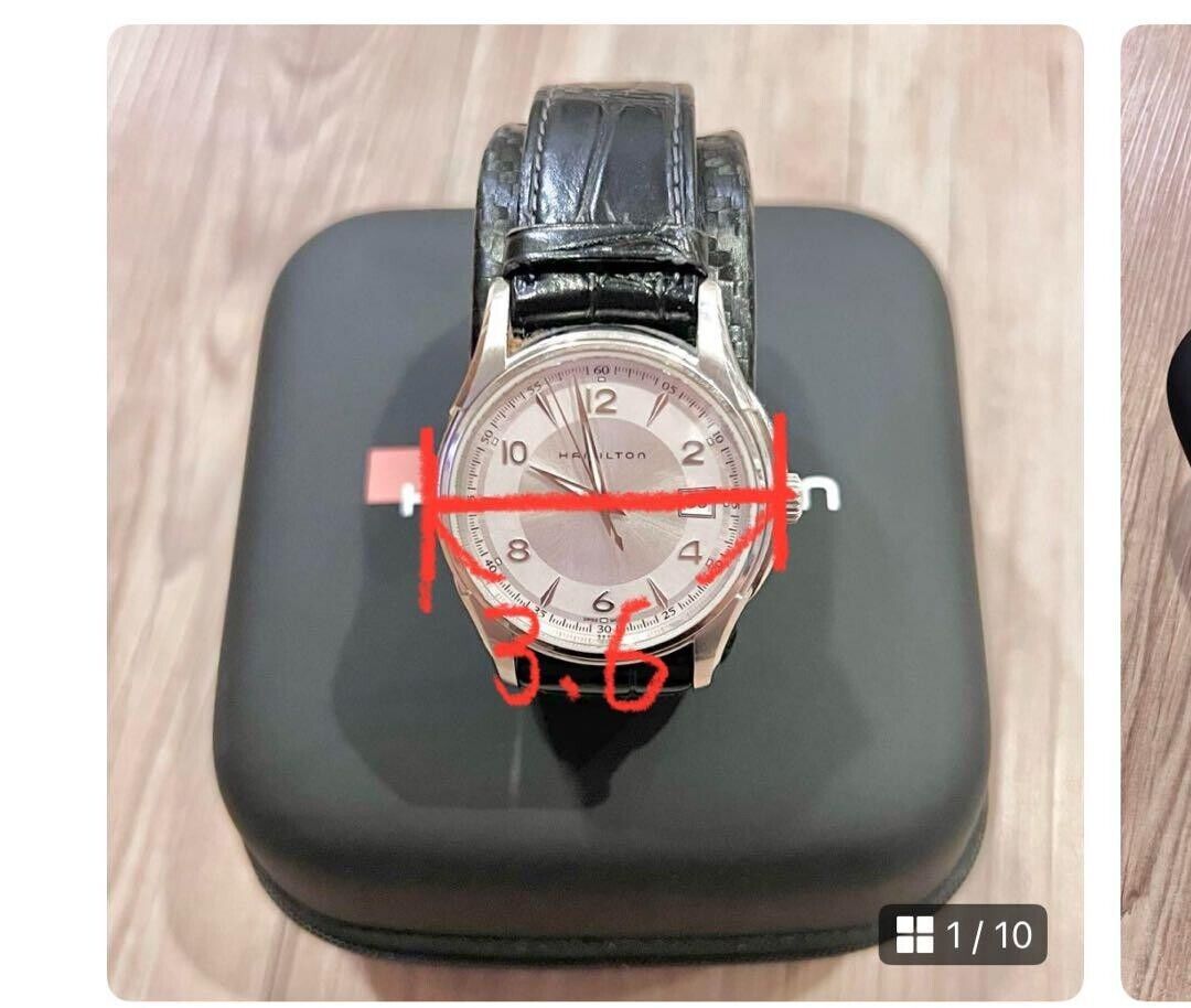 Hamilton Jazzmaster H324111 Silver Dial Men's Quartz Watch Hamilton Jazzmaster H324111 Silver Dial Men's Quartz Watch