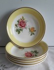 Vintage Crownford Burslem 5 Pc Desert Bowl Set c.1930's