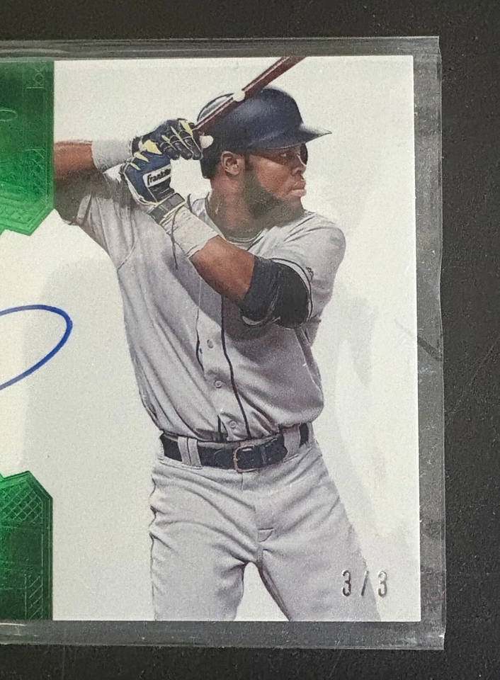 2014-2017 Bowman/Panini Мануэль Марго Тигры автограф лот из 4 - Изображение 3 из 4