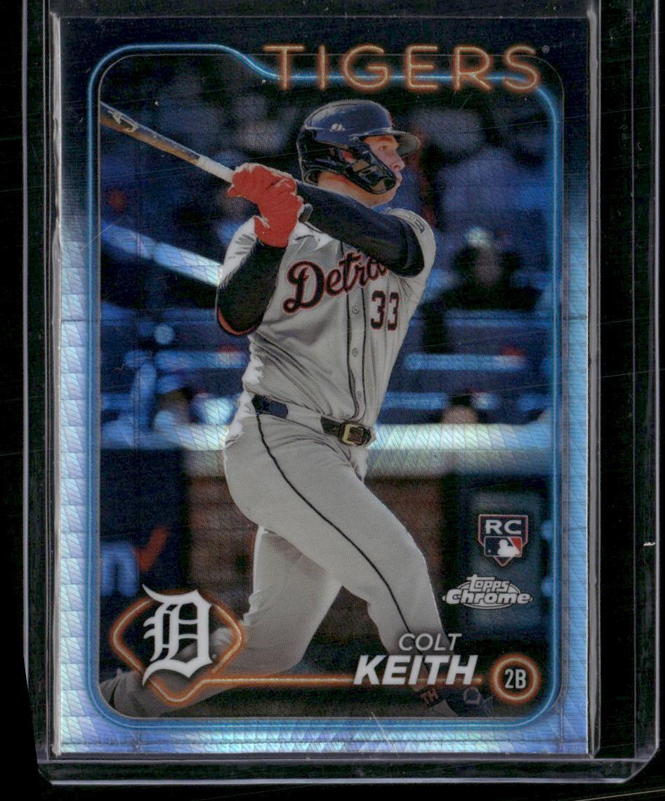 2024 Topps Chrome #2 Colt Keith Prism Refractors