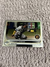 2022 Topps Chrome NPB Ryutaro Umeno #160 Hanshin Tigers Baseball Card
