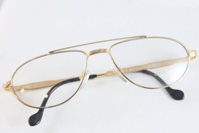 NEW VINTAGE ST DUPONT D065 23KT GOLD PLATED EYEGLASSES MADE IN