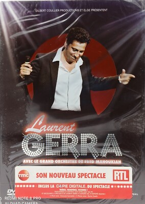 DVD LAURENT GERRA AVEC LE GRAND ORCHESTRE DE FRED MANOUKIAN neuf sous blister