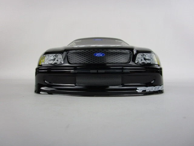 Team Associated AE Nitro TC3 RC 1/10 HPI Ford Racing F-150 Body Shell Black Red - Image 3 of 4