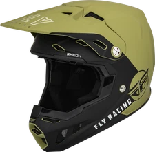 Fly Racing Formula Cc Centrum Helmet Matte Olive Green/Black Xs 73-4324XS