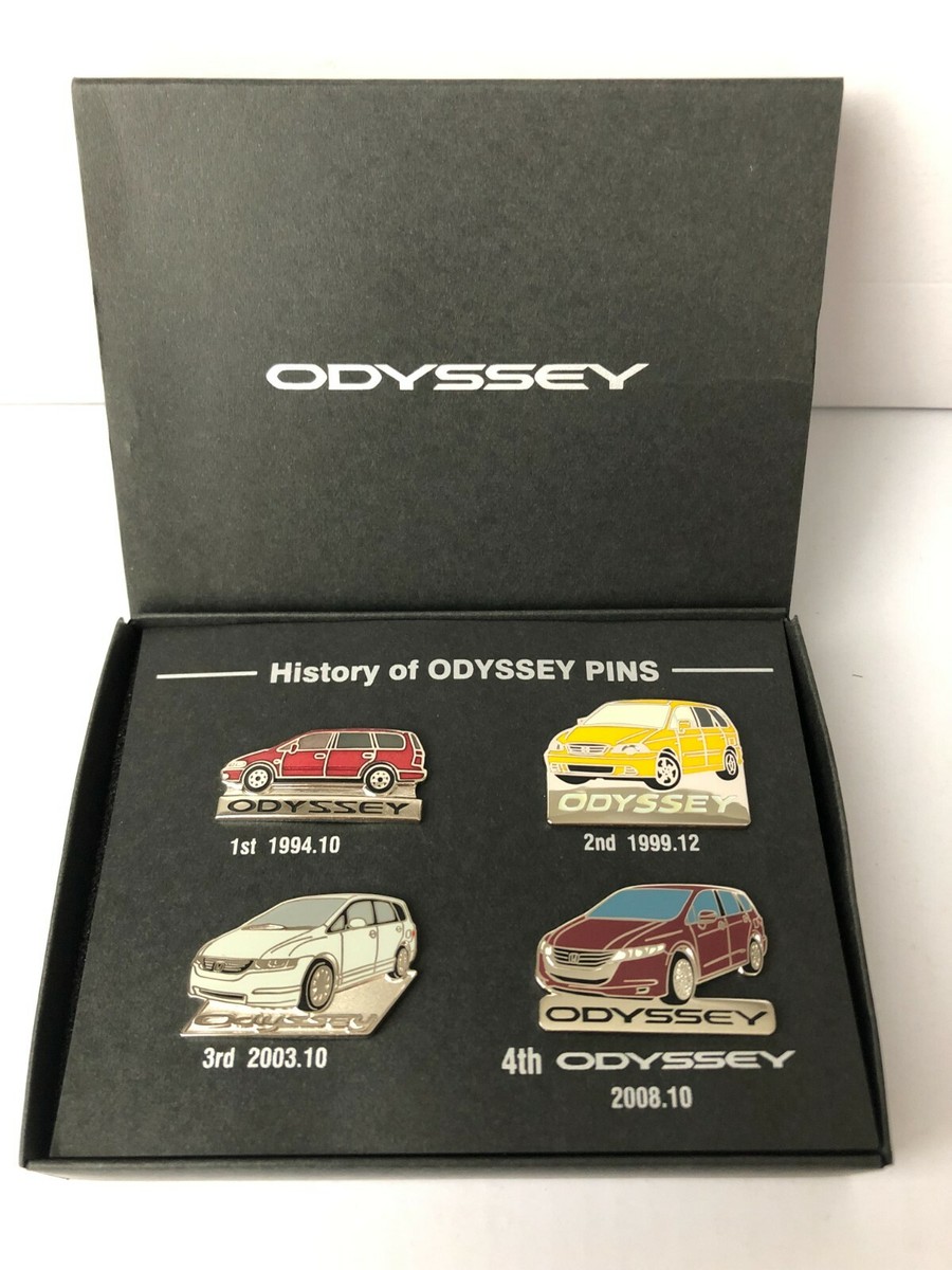 HONDA オデッセイピンズセット Pins Pin Badge Honda Odyssey History of ODYSSEY PINS Rare Cap