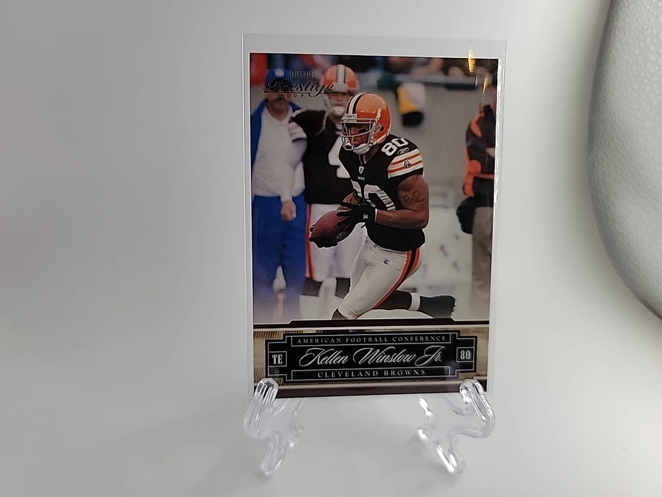 2007 Playoff Prestige Kellen Winslow Jr. #36 Cleveland Browns - Image 2 of 4