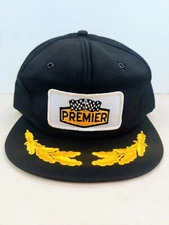 Vintage USA MADE Premier Fasteners Patch Scrambled Eggs Trucker Hat Snapback Cap