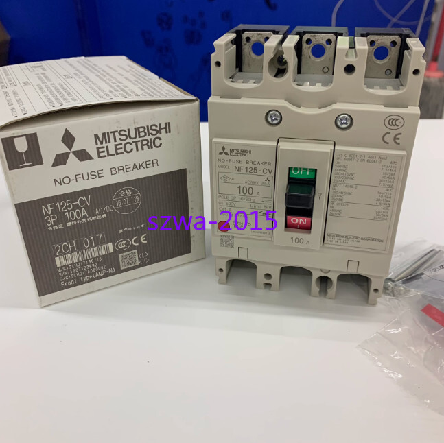 1pcs new air switch circuit breaker NF125-CV 3P 100A #F8