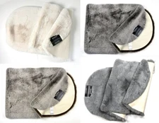 Mon Chateau Luxury Collection Luxe Plush Faux Fur Long Area Rug 24 x 70in