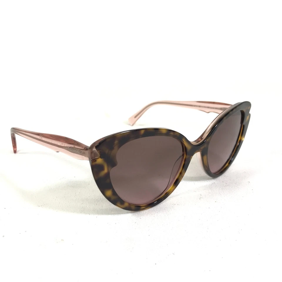 Gafas de sol Tiffany & Co TF4163 8290/9T rosa claro marrón tortuga con lentes rosas Foto 3 de 4
