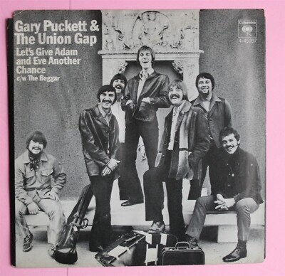 GARY PUCKETT & UNION GAP Pic Sl Let's Give Adam & Eve Another Chance/Beggar HEA