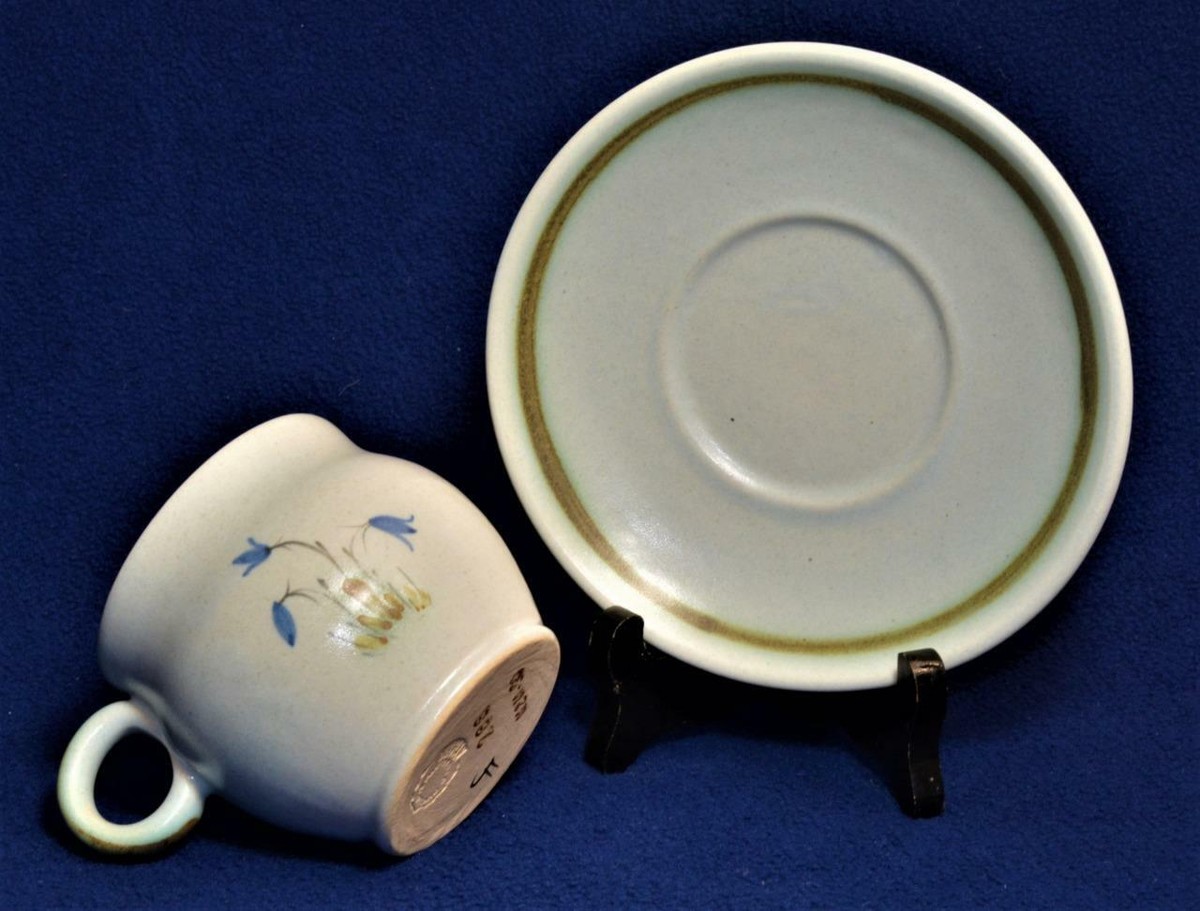 BUCHAN Stoneware Pottery Made Scotland THISTLE Ware Set Cup BUCHAN Stoneware Pottery Made Scotland THISTLE Ware Set Cup