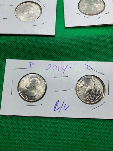 2014 Quarter's Florida Everglades, P&D (B/U) Uncirculated - Picture 9 of 11
