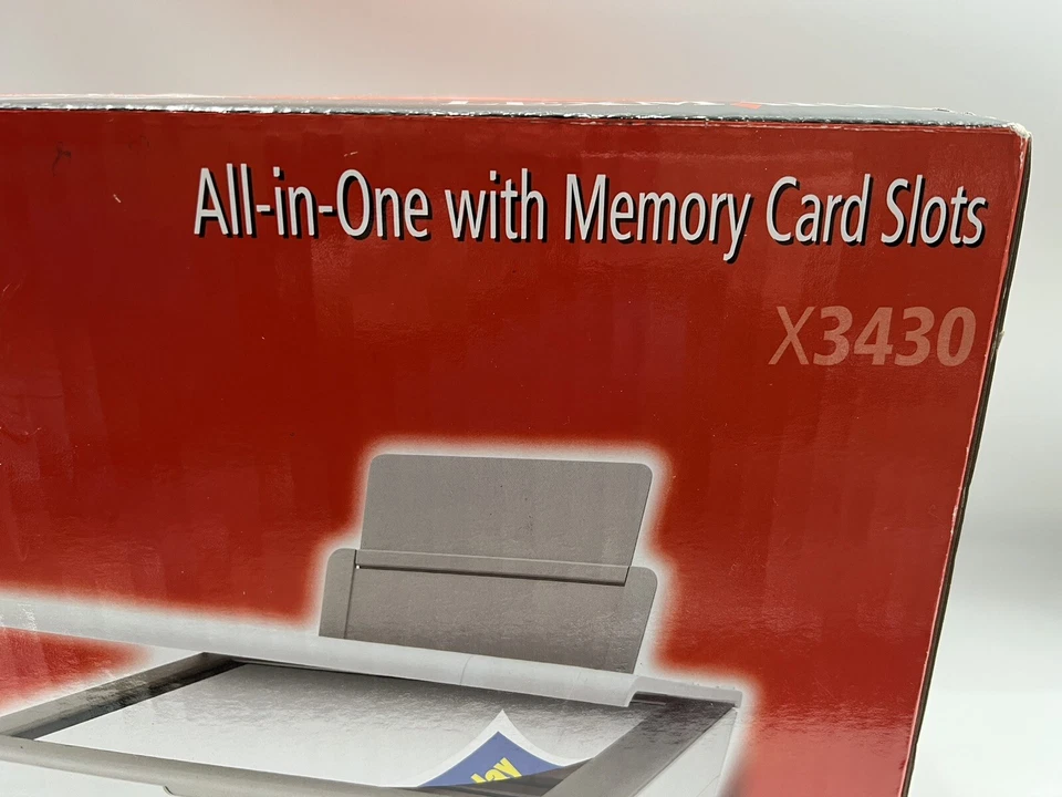 Inkjet Printer Lexmark X3430 All-in-one In With Memory Card Slots New In Box - Image 2 of 4
