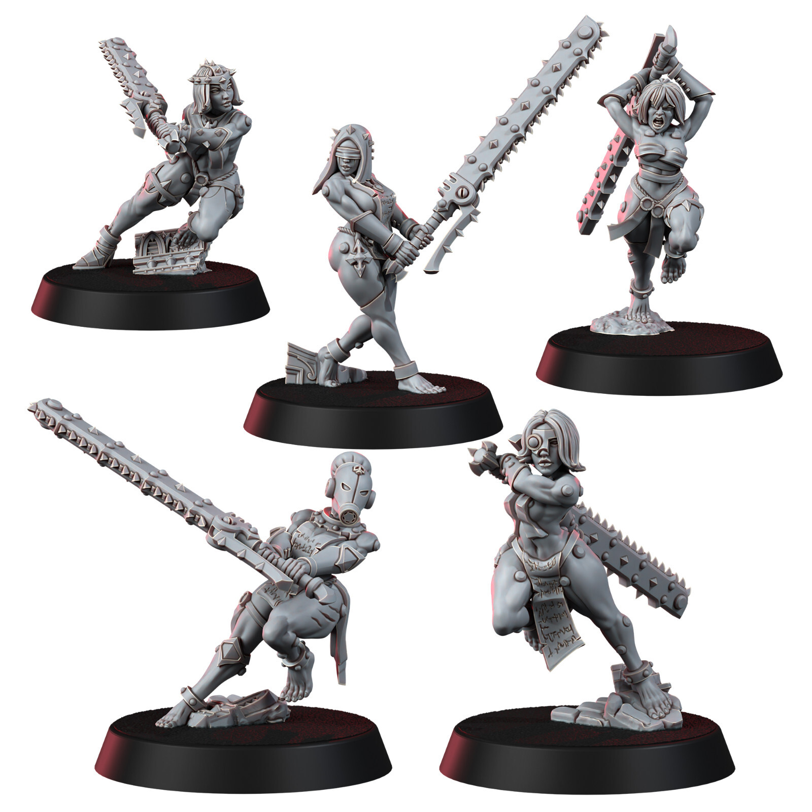 Эксклюзивный набор для боевых игр Maiden Sisters Repentium Squad 5U 28-мм Sisters of Battle 6590₽