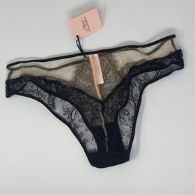 Agent Provocateur Fantazia Black Brief AP2 Small NWT $165