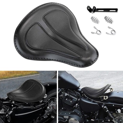 Motorcycle Leather Solo Seat Spring Bracket for Harley Chopper Sportster Bobber