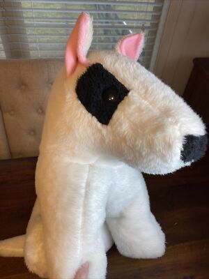 Vintage 1987 Etone Spuds Mackenzie 18  Bull Terrier Dog Plush! RARE! Spuds 80 s