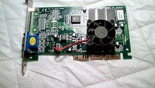 GAINWARD NVIDIA RIVA TNT2 M64 AGP 32MB SDRAM 9909-40 ICUVGA-GW909F GRAPHICS CARD