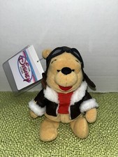 Pilot Aviator Winnie the Pooh Mini Bean Bag Plush Disney Store Plush Bear
