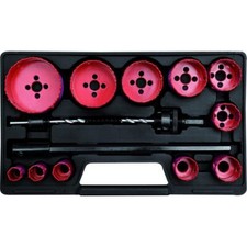 YATO Profi Universal Lochsägensatz 15tlg Bohrkrone Bimetall 19-76 mm Dosenbohrer